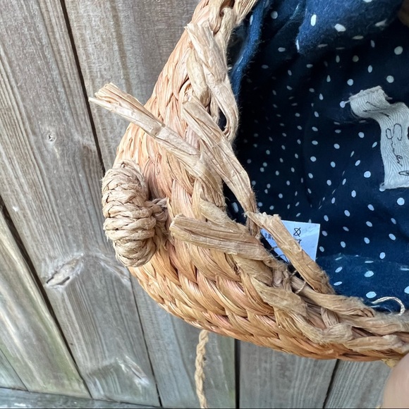 Zara straw crossbody basket bag - Picture 12 of 13